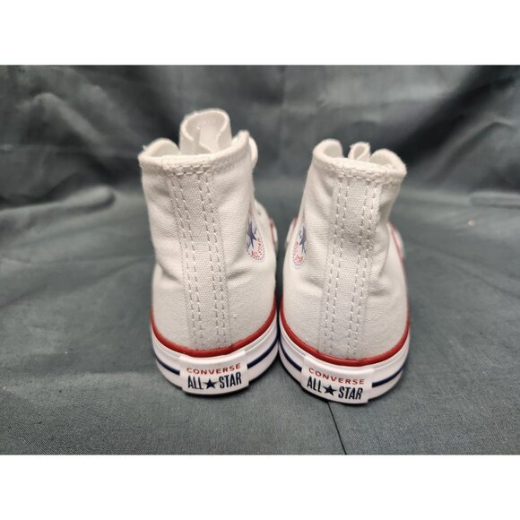 Converse Toddlers Chuck Taylor All Star Hi Lace Up White Size 9 NEW NO BOX! - Picture 7 of 10